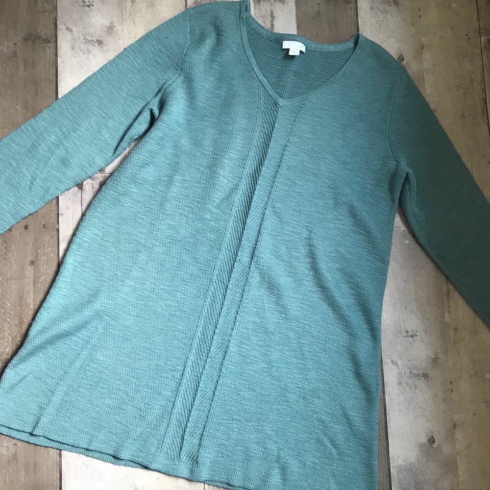 Women’s J Jill Teal Sweater